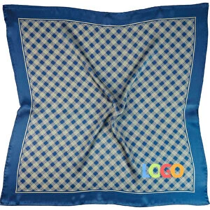 foulard, pure soie, satin, ca.  ...
