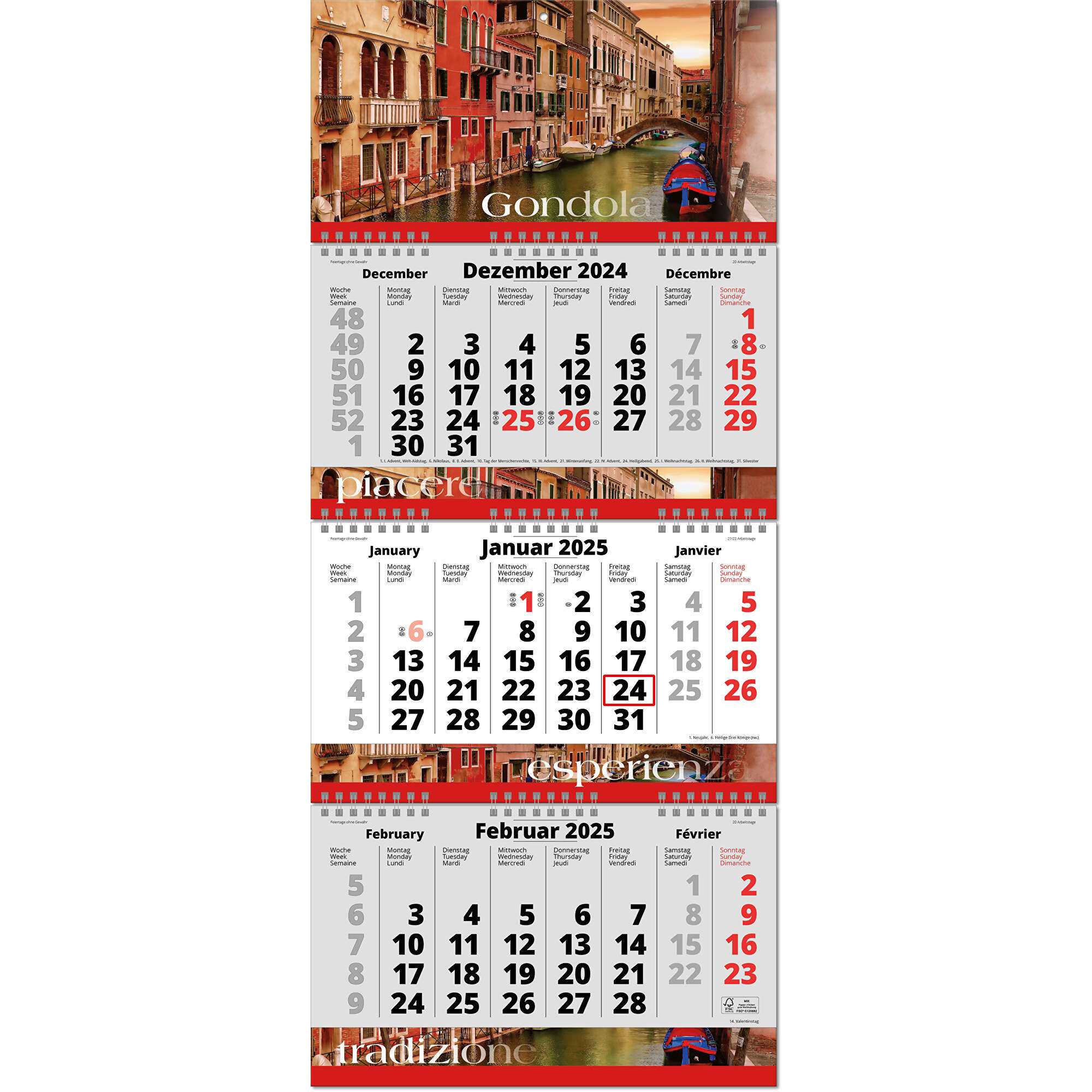 Faltbare Wand Termin Kalender Wire O 3 Monats Planer Fold Grau Papier 285g Als