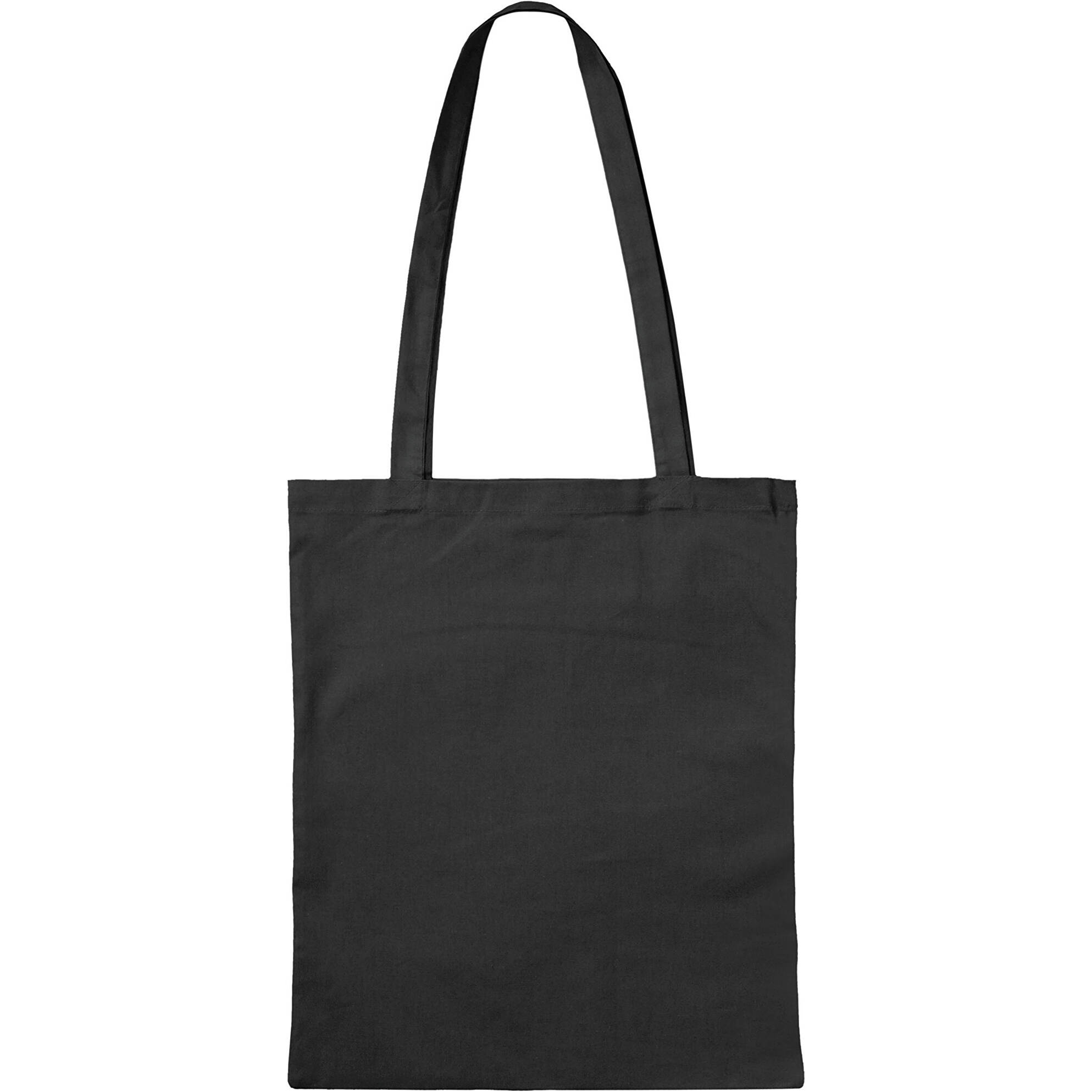 Baumwolltasche Classic (schwarz, 100 Baumwolle, 65g) als