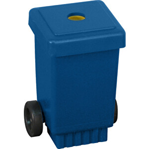Mülltonnen-Spitzer - Recycelt , Green&Good, blau, recycelter Kunststoff, 6,50cm x 4,50cm x 4,50cm (Länge x Höhe x Breite)