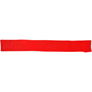 Columbus Schal , US Basic, rot, 1x1 Rippstrick aus 100 % Acryl, 