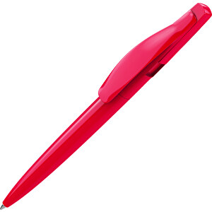 Prodir DS2 PPP Push Kugelschreiber , Prodir, rot / rot, Kunststoff, 14,80cm x 1,70cm (Länge x Breite)