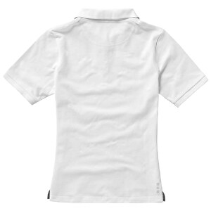 Calgary Poloshirt Für Damen , weiß, Piquéstrick aus 100% Baumwolle, XS, 