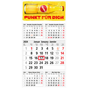 5-Monats-KalenderCommerce 5 Bestseller Inkl. 4C-Druck , hellgrau-rot, Papier, 60,00cm x 30,00cm (Länge x Breite)