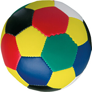 Soft-Fußball , multicolour, Material: Polyurethan_x005F_x005F_x005F_x000D_, Füllung: Polyesterfasern, 10,00cm x 10,00cm x 10,00cm (Länge x Höhe x Breite)