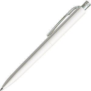 Prodir DS8 PMM Push Kugelschreiber , Prodir, weiß, Kunststoff, 14,10cm x 1,50cm (Länge x Breite)