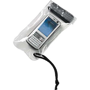 Tasche 'Waterproof Smartphone' , transparent, Kunststoff, 23,00cm x 0,20cm x 9,50cm (Länge x Höhe x Breite)