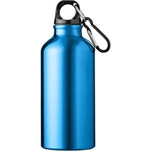Oregon 400 Ml Aluminium Trinkflasche Mit Karabinerhaken , blau, Aluminium, 17,50cm (Höhe)