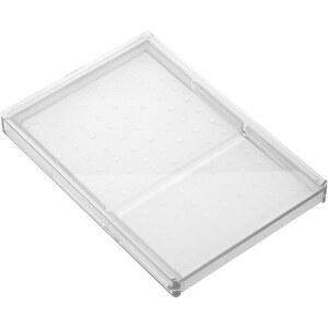 Visitenkartenbox REFLECTS-NUEVITAS , Reflects, transparent, Acryl, Kunststoff, 10,00cm x 1,00cm x 6,90cm (Länge x Höhe x Breite)
