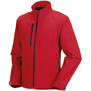 Soft Shell  - Jacke , Russell, rot, 92% Polyester, 8% Elasthan, 2XL, 