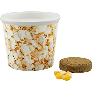 Snack 2Grow Popcorn , weiss, Papier, Folie, Samen, Kokosfaser, Kunststoff, 4,50cm (Höhe)