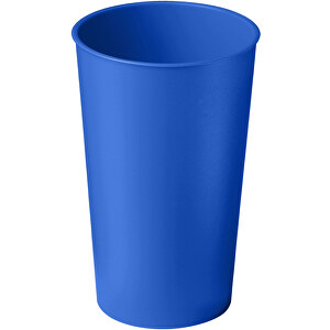 Trinkbecher 'Colour' 0,4 L , standard-blau PP, Kunststoff, 13,60cm (Höhe)