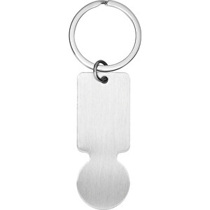 EK-Schlüsselanhänger 'Style&Shop' Silber , Metmaxx, silber, Metall, 2,30cm x 6,00cm (Länge x Breite)