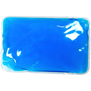 Kühl-/Wärmekissen 'Fresh', Klein , transluzent-blau, Kunststoff, 15,00cm x 1,00cm x 10,50cm (Länge x Höhe x Breite)