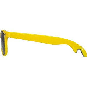 Sonnenbrille LS-200-B , gelb, Kunststoff, 17,20cm x 4,80cm x 14,40cm (Länge x Höhe x Breite)