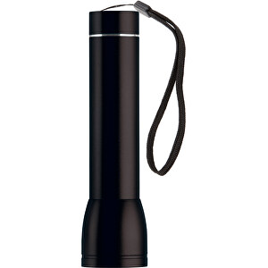 Taschenlampe Mit Powerbank 2200mAh , schwarz, Aluminium, 11,50cm (Länge)