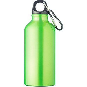 Oregon 400 Ml Trinkflasche Mit Karabiner , apfelgrün, Aluminium, 17,50cm (Höhe)