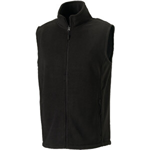 Outdoor Fleece Gilet , Russell, schwarz, 100 % Polyester, 2XL, 