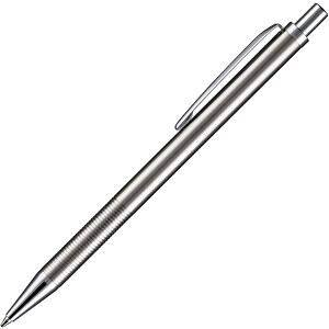 Kugelschreiber STEEL , Ritter-Pen, silber, Metall, 13,80cm (Länge)