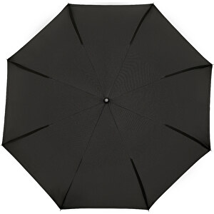 Oho 20' Kompaktregenschirm , schwarz, Polyester, 37,50cm (Höhe)