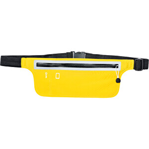 Gürteltasche REFLECTS-HIP BAG , Reflects, gelb, Polyester, 76,00cm x 1,20cm x 10,20cm (Länge x Höhe x Breite)