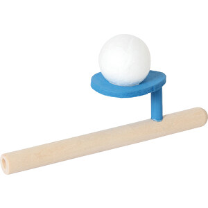 Schwebender Ball , Holz, 4,00cm x 15,00cm x 4,50cm (Länge x Höhe x Breite)