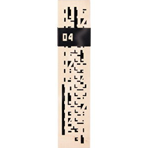 Holzkalender , , 40,00cm x 1,50cm x 9,00cm (Länge x Höhe x Breite)