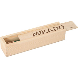 Mikado 18 cm w drewnianym pudelku