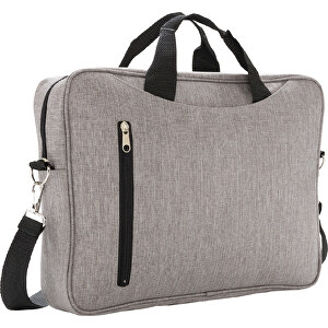 Basic 15” Laptop-Tasche, Grau , grau, Polyester, 8,00cm x 28,00cm (Länge x Höhe)
