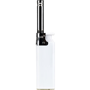 Lux Candle Lite Viva Feuerzeug , weiß, Kunststoff, 12,00cm x 1,20cm x 2,50cm (Länge x Höhe x Breite)