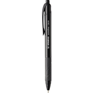STABILO Cosmoliner Kugelschreiber , Stabilo, schwarz, Kunststoff, 14,30cm x 1,40cm x 1,10cm (Länge x Höhe x Breite)
