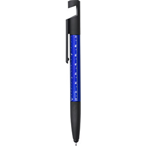 7 In 1 Kugelschreiber PAYRO , blau, 1,60cm x 1,20cm x 15,50cm (Länge x Höhe x Breite)