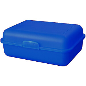 Vorratsdose 'School-Box' Groß , trend-blau PP, Kunststoff, 17,50cm x 6,80cm x 13,10cm (Länge x Höhe x Breite)