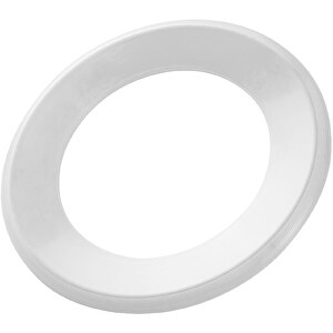Wurfscheibe 'Ring 25' , weiß, Kunststoff, 1,00cm (Höhe)