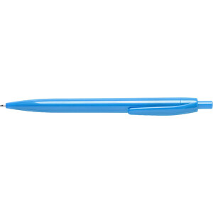 Kugelschreiber BLACKS , hellblau, Kunststoff, 13,80cm (Breite)