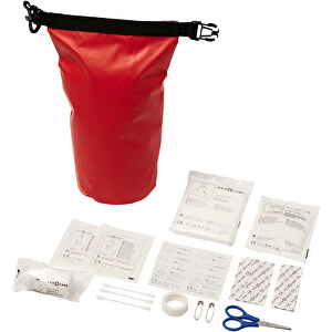 Alexander 30-teiliges Erste-Hilfe-Set Mit Wasserfester Tasche , rot, Tarpaulin, 28,00cm (Höhe)