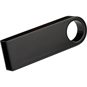 USB-Stick Metall 3.0 8GB Bunt , Promo Effects MB , schwarz MB , 8 GB , Metall MB , 10 - 45 MB/s MB , 3,90cm x 0,40cm x 1,20cm (Länge x Höhe x Breite)