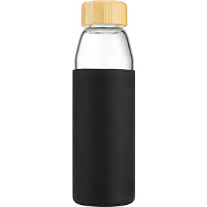 Umweltfreundliche Flasche ECO , Glas, Silikon, Bambus, 21,80cm x 6,90cm (Länge x Höhe)