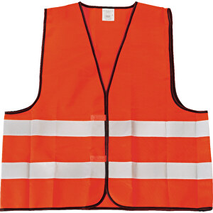 Sicherheits-/Warnweste HERO 2.0 In Signalfarbe , orange, Polyester, 1,00cm (Länge)