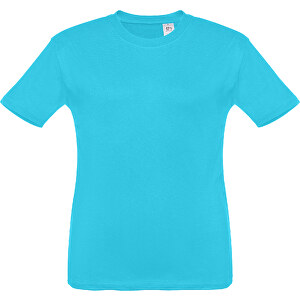 THC ANKARA KIDS. Unisex Kinder T-shirt , türkis, 100% Baumwolle, 6, 48,00cm x 0,36cm x 37,00cm (Länge x Höhe x Breite)