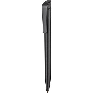 Kugelschreiber PLANT , Ritter-Pen, schwarz, PLA (Basis Mais, bio.-abbaubar), 145,00cm (Länge)