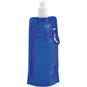 Trinkflasche BOXTER , blau, PET, 11,50cm x 3,00cm x 26,50cm (Länge x Höhe x Breite)