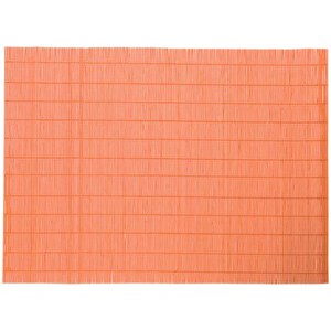 Matte JAKARTA , orange, Bambus, 45,00cm x 0,30cm x 30,00cm (Länge x Höhe x Breite)