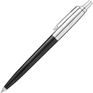 Parker Jotter Kugelschreiber , Parker, schwarz / silber, Kunststoff, Edelstahl, 12,90cm (Länge)