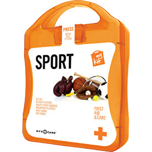 MyKit Sport , orange, Kunststoff, 10,00cm x 13,40cm x 3,00cm (Länge x Höhe x Breite)