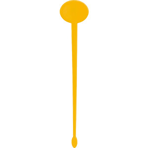 BUCHANIO. Cocktaillöffel , gelb, PS, 0,30cm (Höhe)