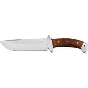 NORRIS. Messer Aus Edelstahl Und Holz , natur - dunkel, Edelstahl und Holz, 0,27cm (Höhe)