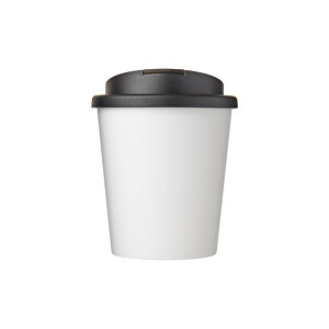 Americano® Espresso 250 Ml Isolierbecher Mit Auslaufsicherem Schraubverschluss , weiß / schwarz, PP Kunststoff, 12,00cm (Höhe)