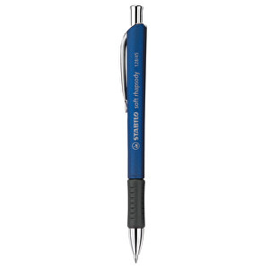 STABILO Concept Soft Rhapsody Kugelschreiber , Stabilo, blau, Kunststoff, 14,50cm x 1,60cm x 1,20cm (Länge x Höhe x Breite)