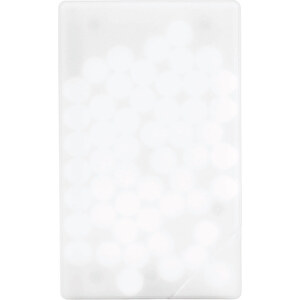 Mintcard , weiß, Kunststoff, 7,50cm x 0,60cm x 4,80cm (Länge x Höhe x Breite)